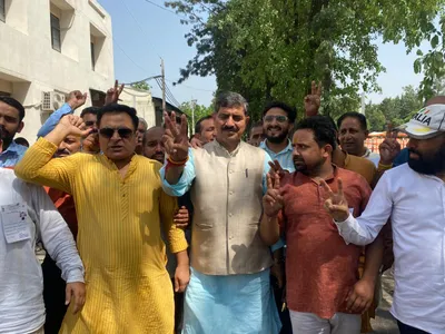 bjp s jugal kishore thanks voters for his victory in jammu lok sabha seat