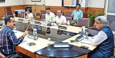 chief secretary takes stock of pds through fcs ca