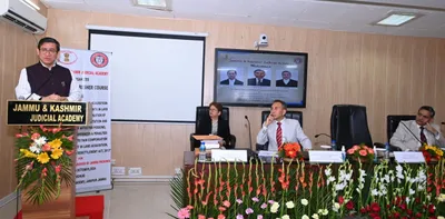 j k judicial academy s 2 day course on land revenue laws concludes