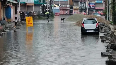 morning rains  locals express frustration after city areas water logged