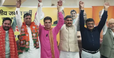 ex mlc murtaza khan joins bjp