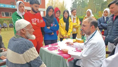 free specialised medical camp for seniors held at inderhama