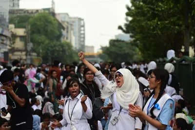 over 300 indian students return home as anti quota protests in bangladesh heat up