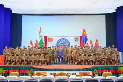 india mongolia joint military exercise begins