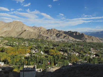 leh  an urban heat island