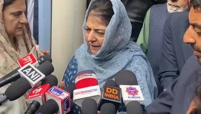 reconciliation between india  pakistan only way forward to get rid of terrorism  mehbooba mufti