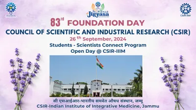 iiim celebrates 83rd csir foundation day