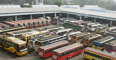 transporters  drivers protest against new law on hit and run cases in various cities