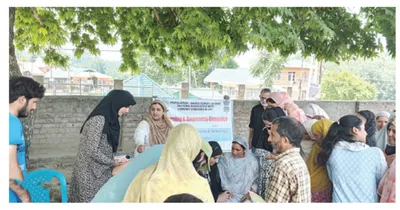 health screening programme organised by iust