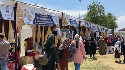 business fest 1 0 held at islamic university of science   technology  awantipora