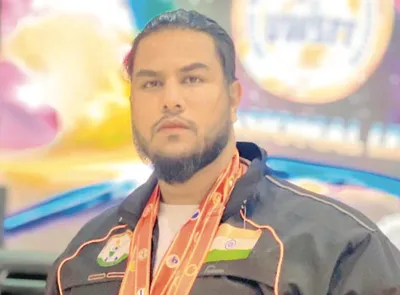 powerlifter fardeem bags gold medal in international powerlifting championship