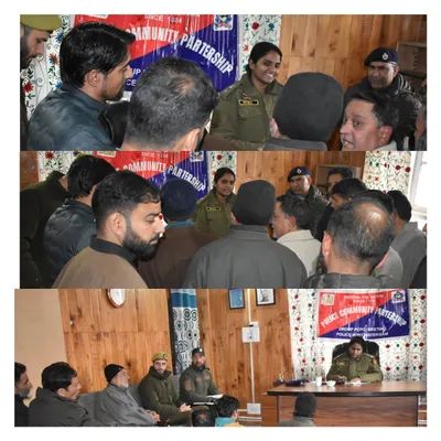 police facilitate pcpg meeting in sopore