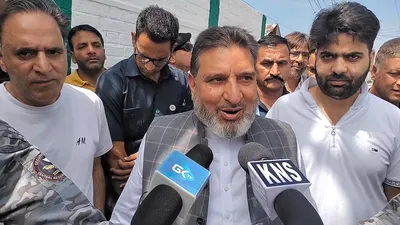 not supporting any party  altaf bukhari as he files his nomination papers