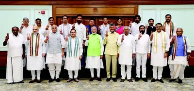 leaders to converge for pm modi s swearing in ceremony  emphasising india s neighbourhood first policy