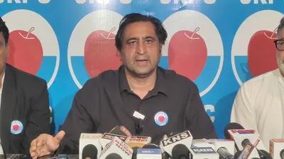 er rashid was not even in jail during past two months  alleges sajad lone