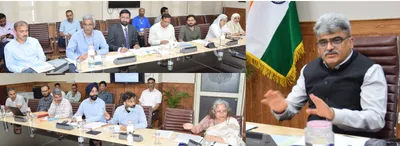 chief secretary reviews progress of transitioning jk epfo to central epfo