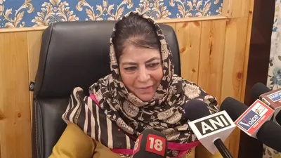 who made elections  haram  for jama at  others in 1987  mehbooba hits out at nc