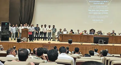 skuast k holds oath ceremony of scientists  teachers association