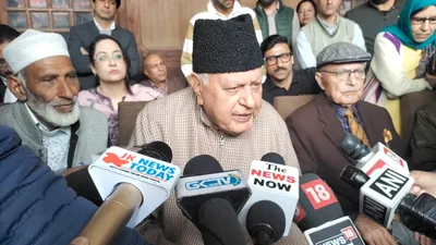 i congratulate supreme court order on bulldozer  dr farooq abdullah