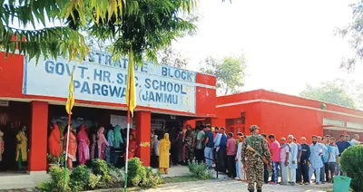 border villagers vote in large numbers across jammu