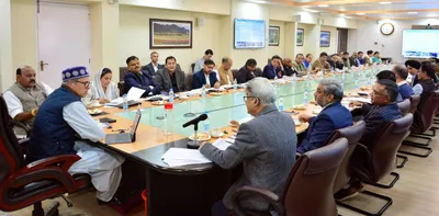 cm omar abdullah reviews developmental activities in j k