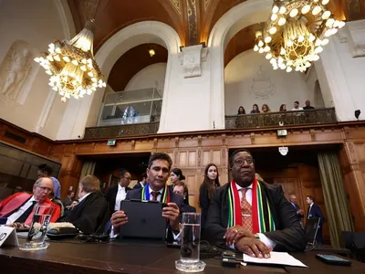 south africa urges international court of justice to order gaza ceasefire  halt israel s rafah op