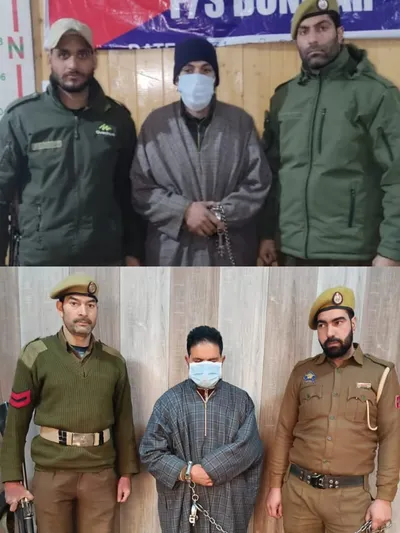 2 drug peddlers arrested in baramulla   contraband substances recovered