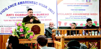 cuk kick starts vigilance awareness week