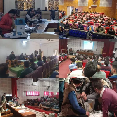 training sessions conducted for polling staff across anantnag