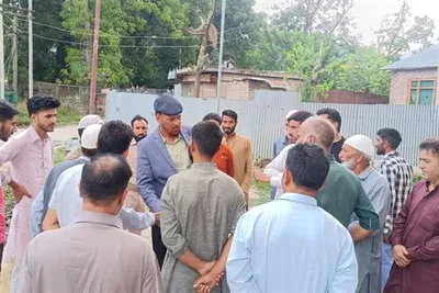 authorities assess earthquake damage in sopore areas