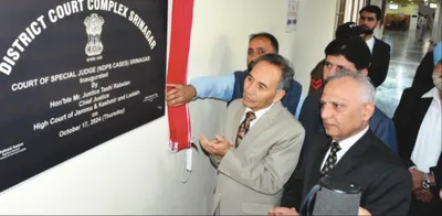 chief justice inaugurates court of special judge ndps at district court srinagar