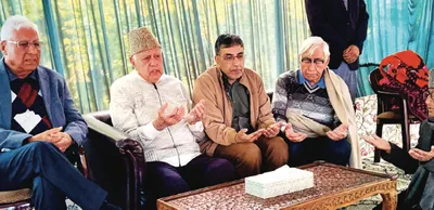 dr farooq offers condolence to bereaved khan family