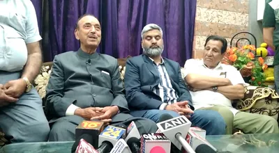 azad seeks deferment of polls in anantnag rajouri ls seat