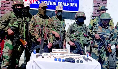 terrorist associate arrested in kupwara  police