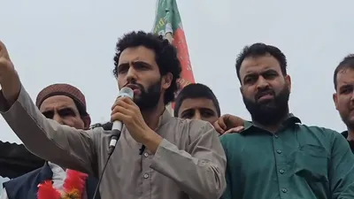 abrar rashid joins campaign in ganderbal