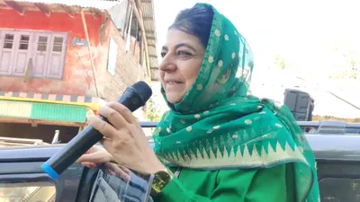 voter turnout reflects people’s anger against article 370 abrogation  mehbooba mufti