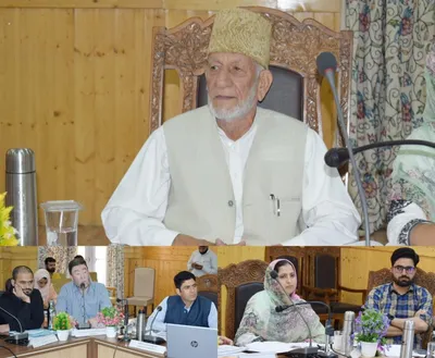chairperson ddc bandipora chairs council meeting  finalises plans under adf