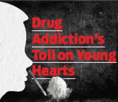 drug addiction’s toll on young hearts