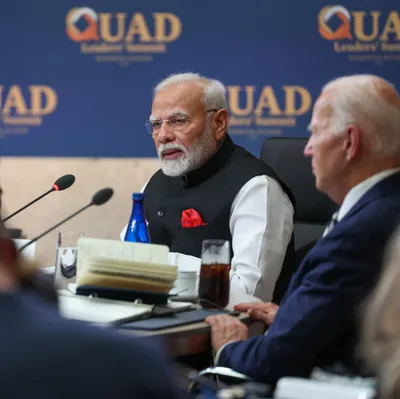 pm modi calls for unity and shared values amid global tensions at quad leaders’ summit