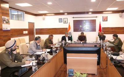 dgp chairs meet  reviews progress of cctns project