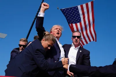  bullet pierced upper part of my ear   donald trump after attack at pennsylvania rally