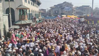 urs of sheikh abdul qadir jeelani  ra  observed in srinagar