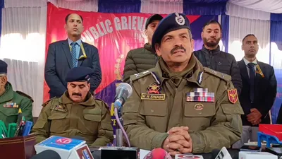 narco trade in j k  need to ‘dig tunnel from both ends’  it’s a big challenge  says dgp rr swain