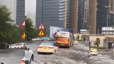 unprecedented flooding in dubai as uae sees heaviest rainfall in 75 years