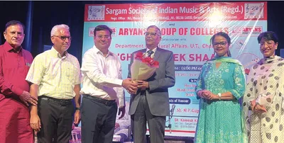 aryans group of colleges organises musical programme