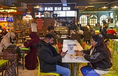 cafes in srinagar serve hot debates ahead of counting