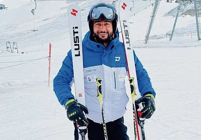 skier arif khan shines with gold  bronze medals at dubai event