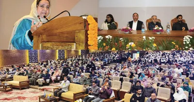 govt will contribute immensely for development of education sector  sakeena masood