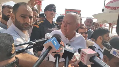  alhamdulillah  mubarak ho   responds farooq abdullah to a question on jama at rally in budgam