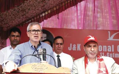 how can bjp form govt if it isn’t contesting on majority of seats  omar abdullah